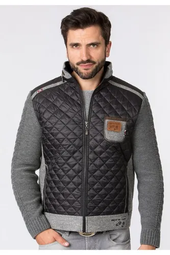 Stockerpoint Outdoorjacke Herren ALBERTO - Schwarz/Grau - Funktionsjacke für Herren aus 65% Polyester und 35% Polyamid, leicht und wetterfest, perfekt für Outdoor-Aktivitäten.