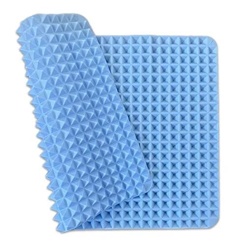 mixed24 2X Silikon Backmatte Pyramide Backform für Hundeleckerlies Hundekekse Backform Backunterlage Noppen Hunde