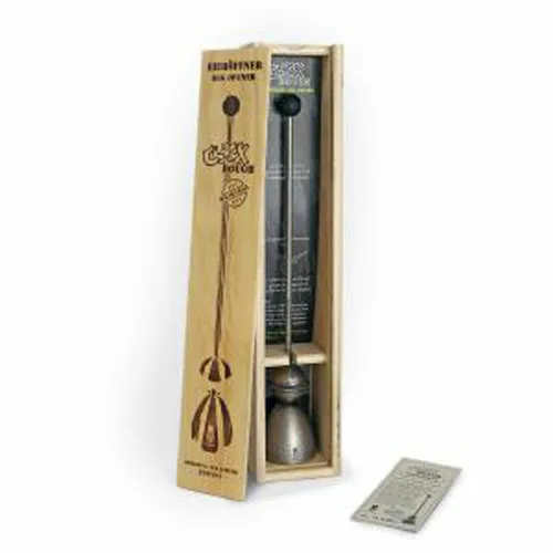 Take2 Clack Rough Eierschalensollbruchstellenverursacher - Küchenhelfer aus Holz, Keramik und Edelstahl, sorgt für perfekte Eiöffnungen ohne Schalenreste – ideal für ein stilvolles Frühstück!