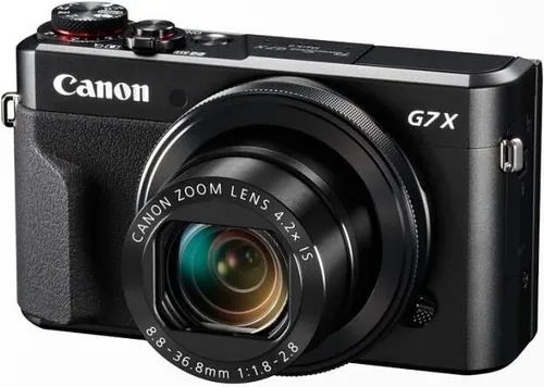 Canon PowerShot G7 X - Kompaktkamera in Schwarz - Kompaktkamera mit 1,0-Zoll-Sensor und lichtstarkem Objektiv für erstklassige Fotos bei jedem Licht. Ideal für kreative Aufnahmen und Full-HD-Videos, perfekt für unterwegs.