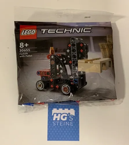 LEGO TECHNIC: Gabelstapler mit Palette (30655) NEU