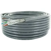 Schwaiger PROFI S/FTP-Netzwerkkabel Cat6 25 m - Ethernetkabel (RJ-45/8P8C) für schnelle Datenübertragung, mit 25 m Länge und hochwertiger S/FTP-Abschirmung für maximale Signalqualität.