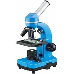 BRESSER JUNIOR Biolux SEL - Schülermikroskop in Blau, ideal für junge Entdecker und jetzt nur 63,35 €!