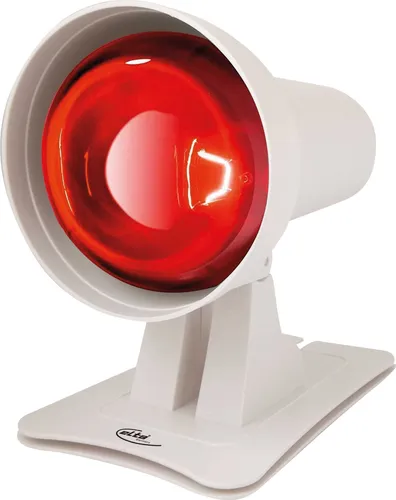 Elta Infrarotlampe IL-100 mit Phillips R95/E27 - Die Elta Infrarotlampe IL-100 bietet gezielte Wärme zur Entspannung – ideal für den täglichen Gebrauch. Mit 3-fach verstellbarer Neigung und sicherem Gehäuse aus hitzebeständigem Kunststoff.