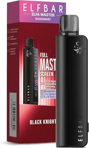 E-Zigarette ELFBAR Elfa Master schwarz 850 mAh