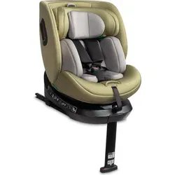 CARETERO Reboarder 360° drehbar - 4in1 Babyschale & Kindersitz Gruppe 0-3, Bosco Olivgrün - Kinderautositz mit 360° Drehfunktion für einfachen Zugang. Ideal für Kinder von 40-150 cm, mit Isofix und verstellbarer Rückenlehne für maximalen Komfort und Sicherheit.