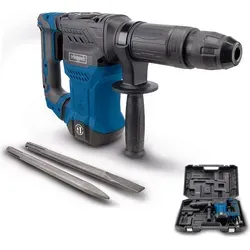 SDS Max Abbruchhammer AB1500X - 1.300 Watt Motor, 20 Joule für schwere Abbruch- und Meißelarbeiten, inkl. Spitz- und Flachmeißel