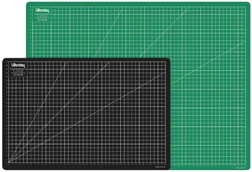 Wonday Schneidematte DIN A1 - Selbstheilend und Beidseitig Bedruckt - Grafik- & Zeichenbedarf: Wonday Schneidematte in DIN A1, selbstheilend mit cm-Raster, ideal für Cutter und Skalpelle, beidseitig nutzbar für präzise Schnitte.