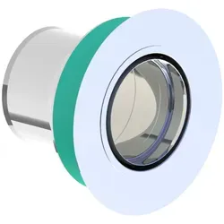 Jeremias PELLET-LINE Anschlussstutzen mit integriertem Wandfutter Ø 080 mm Edelstahl unlackiert Ø 160 mm