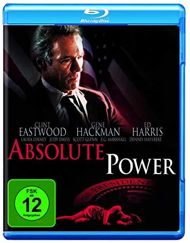 ABSOLUTE POWER - Blu-ray mit Clint Eastwood, Gene Hackman & Ed Harris - Spannender Thriller auf Blu-ray, hochwertiges Bild und Tonformat für ein intensives Filmerlebnis.