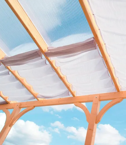 Floracord Sonnensegel 622 x 363 cm – UV-Schutz mit 9 Feldern - Hochwertiges Sonnensegel mit 9 Feldern für effektiven UV-Schutz. Ideal für Terrassenüberdachungen, pflegeleicht und waschbar bei 40°C. Perfekt für entspannte Stunden im Freien.