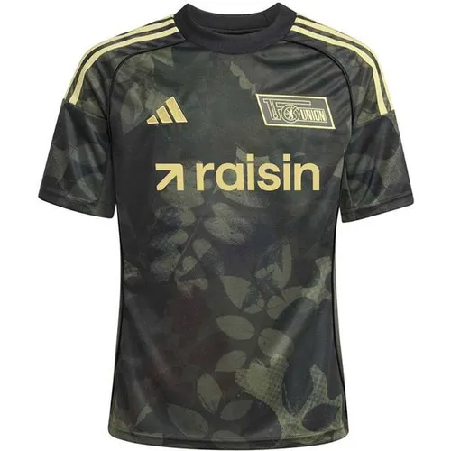 Adidas Union Berlin Auswärtstrikot Kinder 25/26 - Braun - Stylisches Union Berlin Trikot für Kinder, inspiriert von der Natur des Stadions. Mit AEROREADY Technologie für optimalen Tragekomfort bei jedem Spiel.