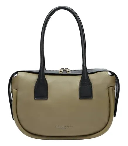 Liebeskind FAB 4 KODIAQ SHEEP-Satchel M - Umhängetasche aus hochwertigem Leder, stilvoll und perfekt für jeden Anlass.