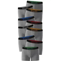 United Colors of Benetton Boxershorts (10er Pack) grau mit Logo - Bequeme, eng anliegende Boxershorts in Grau mit elastischem Bund. Ideal für den täglichen Gebrauch, atmungsaktiv und pflegeleicht durch Maschinenwäsche.