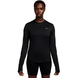 Nike Swift Laufshirt Damen - Schwarz, Größe XS - Funktionsjacken für Damen, atmungsaktives Laufshirt von Nike in elegantem Schwarz, ideal für sportliche Aktivitäten und optimalen Komfort.