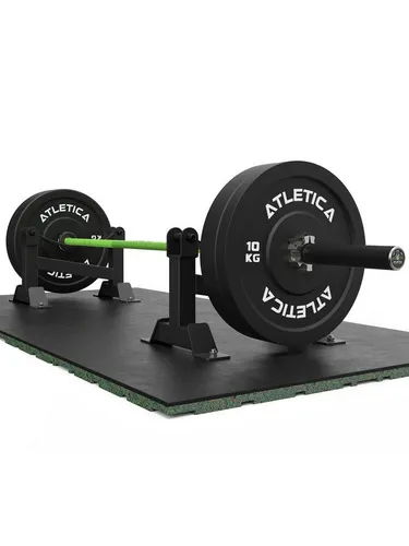 ATLETICA Deadlift Station - Multifunktionale Hantelablage - Kompakte und hochbelastbare Hantelablage für Fitnessstudio und Training. Ideal für effizientes Gewichtheben mit stabiler Konstruktion und ansprechendem Design.