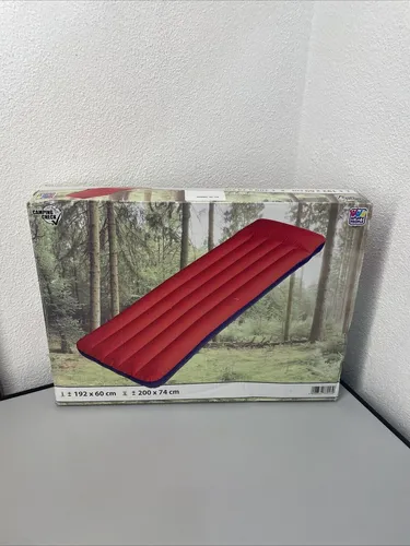 Happy People Box-Luftmatratze - B-Ware - Luftmatratze für Outdoor und Camping, kompakte Größe von 192x60 cm, ideal für spontane Übernachtungen und komfortables Liegen.