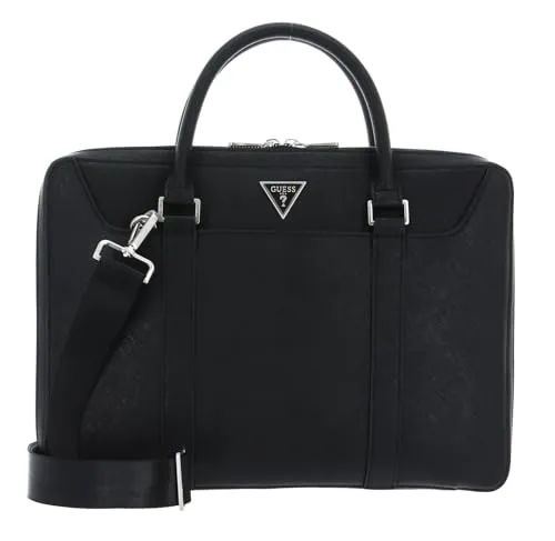 GUESS Men CERTOSA SFFN SMRT cm Bag, BLA - Herren-Schultertaschen mit verstellbarem Schultergurt für individuellen Tragekomfort und stilvolles Design.