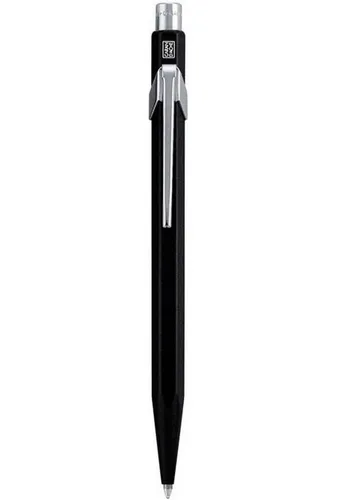 Caran d'Ache Kugelschreiber 849 CLASSIC LINE schwarz - Kugelschreiber mit sechseckigem Aluminiumschaft, 100 % Swiss Made. Ideal für den Alltag, bietet beispiellosen Schreibkomfort und zeitloses Design.