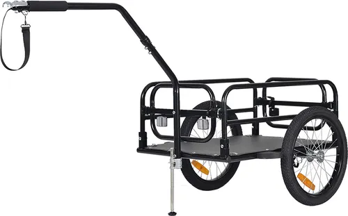 TIGGO Fahrradlastenanhänger City Porter - Lastenanhänger mit 75 l Ladevolumen, ideal für den Fahrradbetrieb bis 40 kg Zuladung – perfekt für den Alltag!