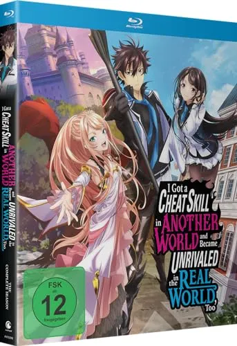 I Got a Cheat Skill in Another World - Gesamtausgabe - [Blu-ray] - Fantasy-Anime mit packender Handlung, freigegeben ab 12 Jahren, ideal für Anime-Fans und Sammler.
