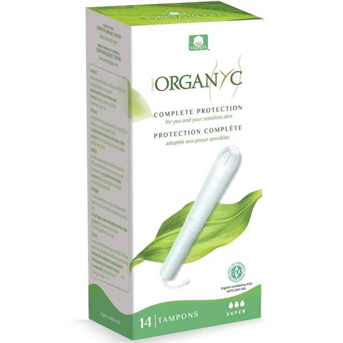Organyc Tampons Super 14 Stück mit Applikator   1 Stk.