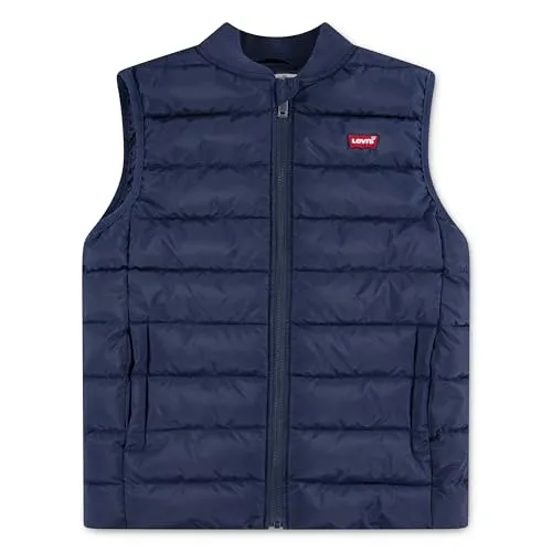 Levi's® Kids Steppweste LVB LIGHTWEIGHT VEST für Jungen - Die leichte Steppweste »LVB LIGHTWEIGHT VEST« von Levi's® Kids überzeugt durch ihren hüftbedeckenden Schnitt und die praktischen Eingrifftaschen. Ideal für sportliche Outfits und vielseitige Kombinationen.