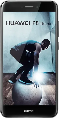Huawei P8 Lite (2017) 16 GB Dual-Sim Smartphone – Schwarz - Handys ohne Vertrag: Elegantes Design, 12 MP Kamera mit schnellem Autofokus und 3000 mAh Akku – ideal für Fotografie und Gaming!