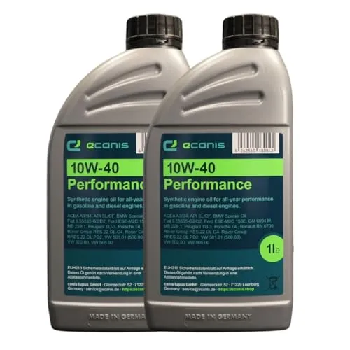 Motoröl 1 l 10W-40 A3/B4 SL/CF ECANIS Performance synthetisch für diverse PKW