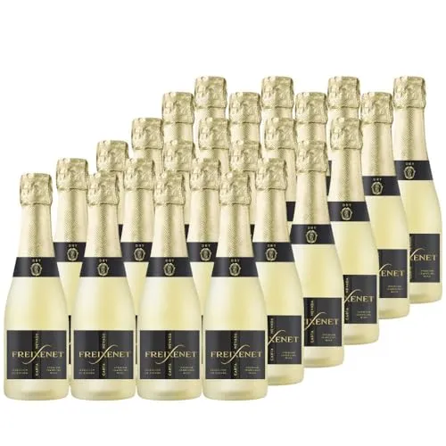 Freixenet Carta Dry Sekt 11,5% - Erfrischender Sekt mit 11,5% Alkoholgehalt, ideal für feierliche Anlässe. Perfekt in praktischen 0,2l Einwegflaschen.