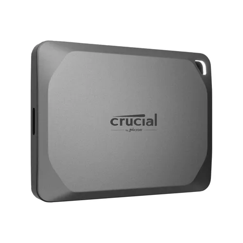 CRUCIAL X9 Pro Portable SSD 2 TB - Externe, robuste Festplatte mit Passwortschutz und IP55 Staub- und Wasserschutz, ideal für unterwegs