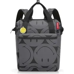 reisenthel Allrounder Daypack mit Laptopfach - Grau - Daypack mit praktischem Laptopfach, ideal für Schule, Arbeit und Reisen. Robustes Polyester, vielseitig einsetzbar und einfach an Trolleys zu befestigen.