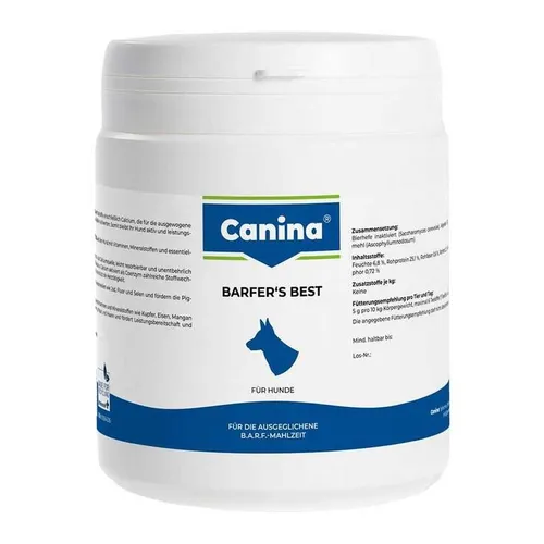 Barfers Best Pulver vet. 500 g - Hochwertige Vitamine für Hunde, unterstützend für Gesundheit und Wohlbefinden