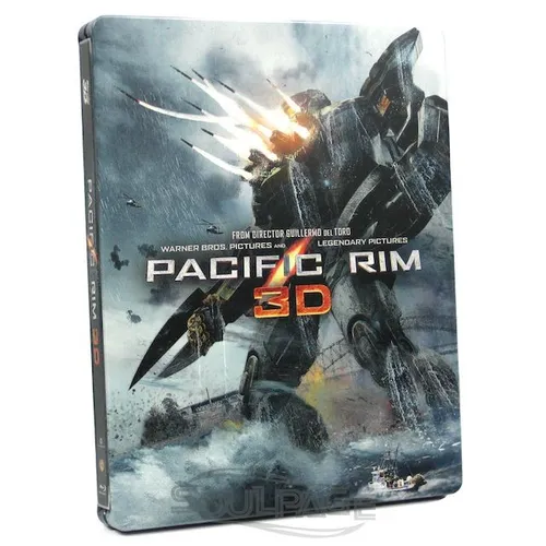 Pacific Rim (3D) [Steelbook] (ohne dt. Ton) [Blu-ray] NEU / sealed