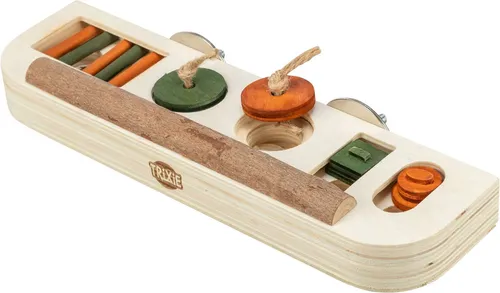 TRIXIE Vogelspielplatz Snack-Spielzeug - diverse - 25 × 4 × 9 cm