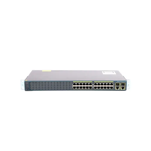 Cisco WS-C2960-24TC-S Switch II - 24-Port Managed Switch - Zuverlässiger 24-Port Switch für Netzwerkinfrastrukturen, ausgestattet mit RADIUS- und TACACS+ Authentifizierung, ideal für professionelle Anwendungen.