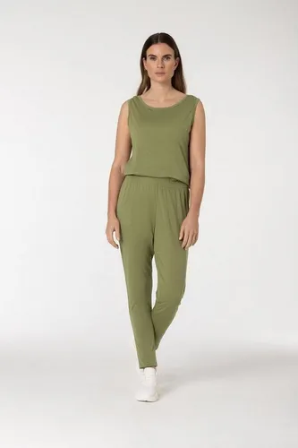 SUPER.NATURAL Jumpsuit Merino Overall W FEEL GOOD JUMPER pflegeleichter Merino-Materialmix