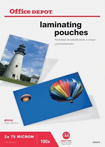 niceday – Paket 100 Hüllen Office Depot Laminiertaschen