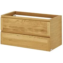 Wohnwert Waschtischunterschrank  Capri , holzfarben , Maße (cm): B: 90 H: 52 T: 45.5