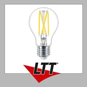PHILIPS MAS LEDBulbDT5.9-60W E27 CRI95A60CL G LED-Lampe FM E27 A60 2200-2700K 806lm kl