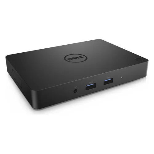 Dell WD15 Dockingstation - USB-C K17A mit 180 Watt Netzteil - Universelle Dockingstation mit 3x USB 3.0, HDMI und VGA-Anschluss, ideal für flexible Arbeitsplätze und effizientes Multitasking.