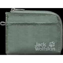 Jack Wolfskin Kariba Air Hedge Green Geldbörse – Leicht & Praktisch - Die schlanke Kariba Air Geldbörse von Jack Wolfskin wiegt kaum etwas und bietet Platz für Geldscheine und Karten. Ideal für Reisen, mit praktischer Schlaufe zur Befestigung am Rucksack. Hergestellt aus 100% recyceltem Material.