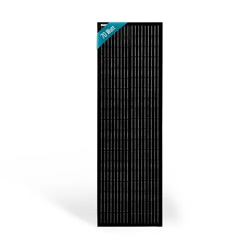 Berger PX70 Slim Starres Solarpanel 70 W - Hochwertiges Solarpanel für Wohnmobile, mit 23% Effizienz und extrem wetterfest – ideal für Outdoor-Abenteuer und zuverlässige Energieerzeugung.