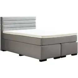 Sun Garden BX 1750 Kokomo Boxspringbett - Elegantes Boxspringbett 140x200cm mit höhenverstellbarem Kopfteil und zwei Härtegraden für individuellen Schlafkomfort, ideal für jeden Einrichtungsstil.