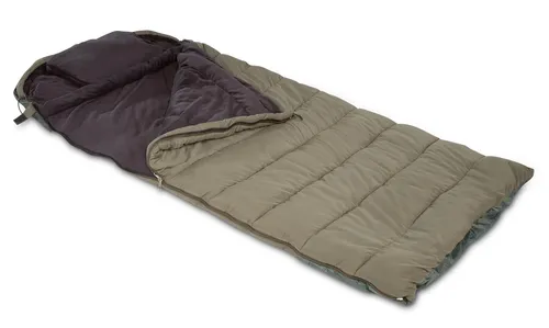 Anaconda Schlafsack NW III Night Warrior - Ideal für Angler - Sonstige, rutschfester Schlafsack in Grün, perfekt für komfortables Angeln in der Nacht.