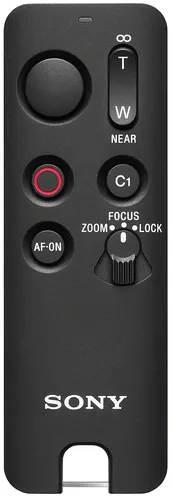 SONY RMT-VP2 kabellose Fernbedienung - Kamerazubehör für Sony-Kameras, ermöglicht kabelloses Steuern von Aufnahmen aus der Ferne – ideal für Selfies und Gruppenfotos.