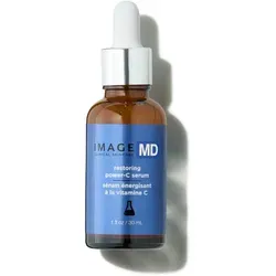 IMAGE Skincare IMAGE MD Restoring Power-C Serum - Hochwirksames Vitamin C Serum mit 20 % Tetrahexyldecylascorbat, Hyaluronsäure und Antioxidantien für einen gleichmäßigen Hautton und Schutz vor Umweltschäden.