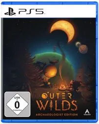 Outer Wilds Archaeologist Edition - PS5 - Spiele für PlayStation 5, entdecke ein sich ständig veränderndes Sonnensystem und erlebe spannende Abenteuer mit der einzigartigen Archaeologist Edition inklusive Erweiterung und Faltposter.