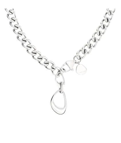 Liebeskind Berlin Halskette LJ-1428-N-45 Edelstahl - Ketten für Damen, elegante Edelstahl-Halskette mit 45 cm Länge und Karabinerverschluss, perfekt als Geschenk für jeden Anlass in exklusiver LIEBESKIND BERLIN Qualität.