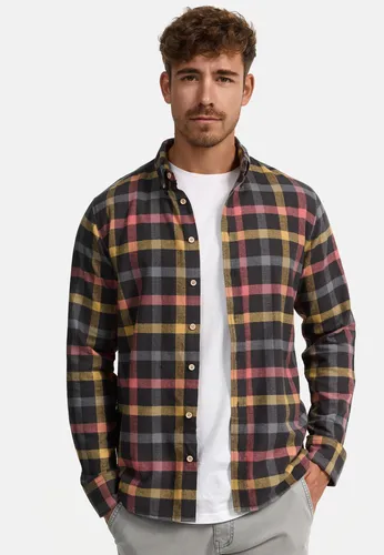 Indicode Langarmhemd Riverside - Blau XL - Business- & Abendmode für Herren, atmungsaktives Langarmhemd mit Button-Down-Kragen für einen lässigen, eleganten Look.